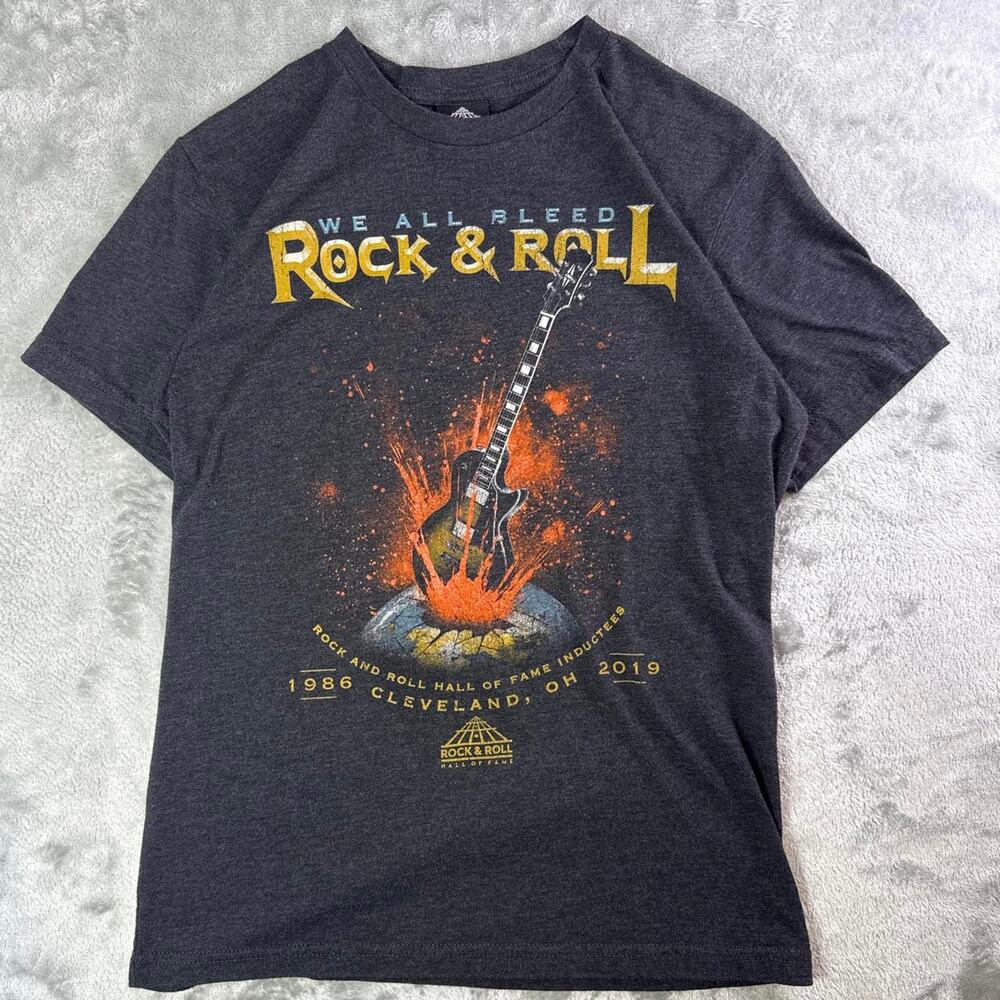Rock & Roll Hall of Fame 2019 Inductees Graphic Band Tee Black Size S